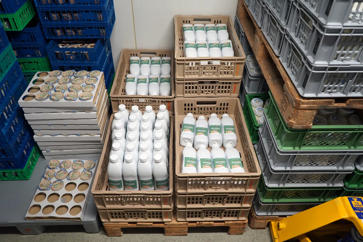 Thomas Neff aus Wald produziert Haferdrink und tüftelt an veganen Ersatzprodukten.